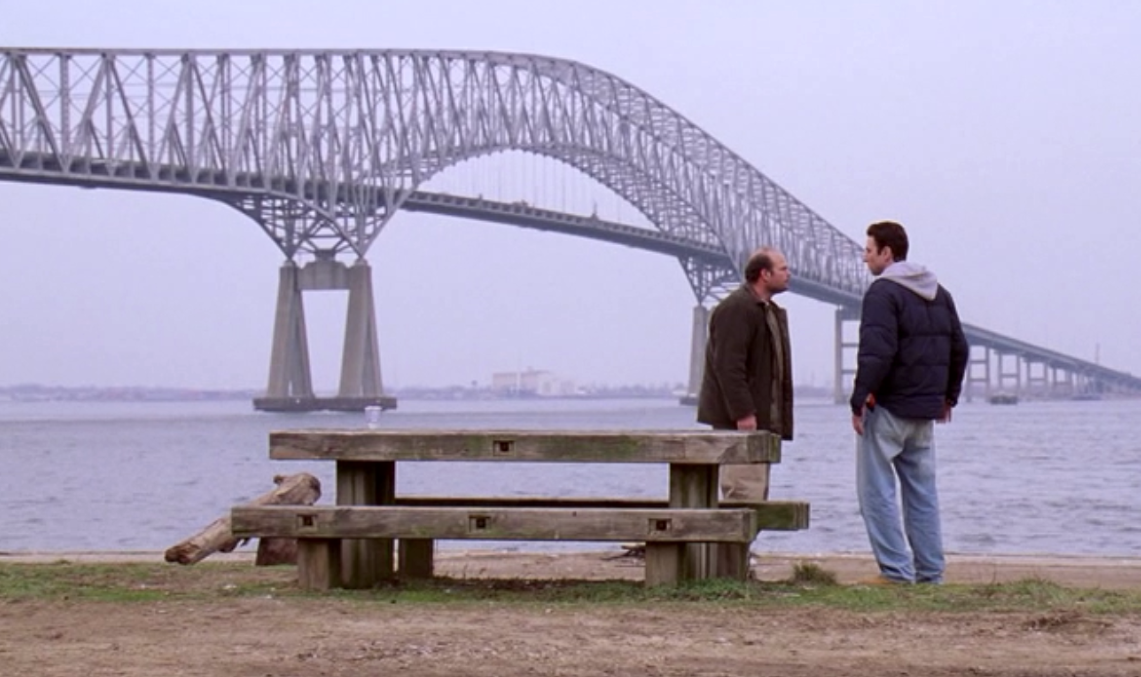 The Wire y el derrumbe del puente Key de Baltimore