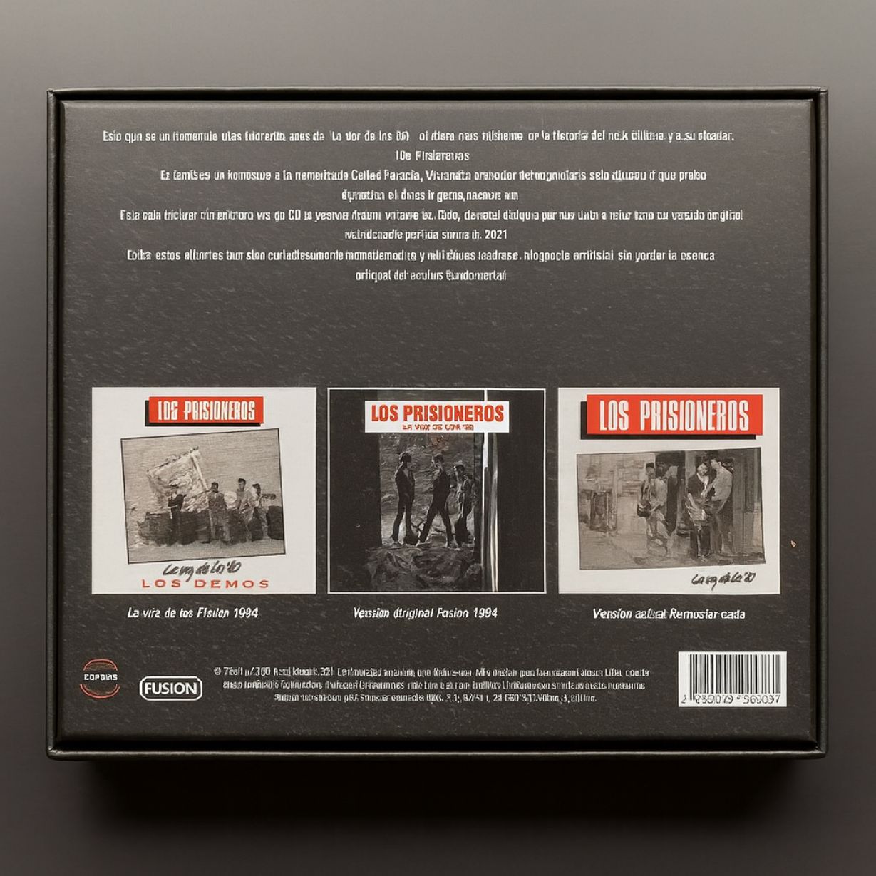 El box set de La voz de los ’80 de Los Prisioneros